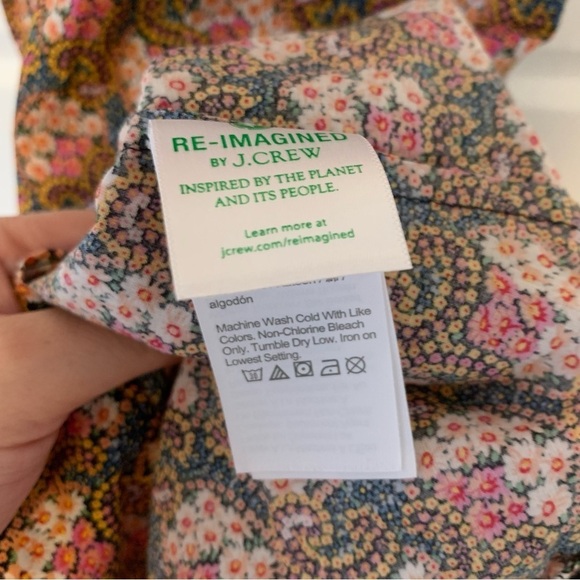 J. CREW Collection Triangle Sundress in Ratti Prism Floral Dress - Picture 7 of 14